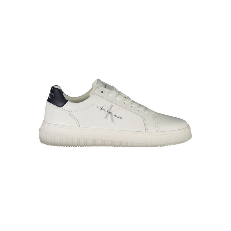 Calvin Klein White Leather Men Sneaker - Urban Chic Style