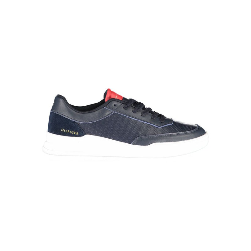 Tommy Hilfiger Blue Polyester Sneaker for Men