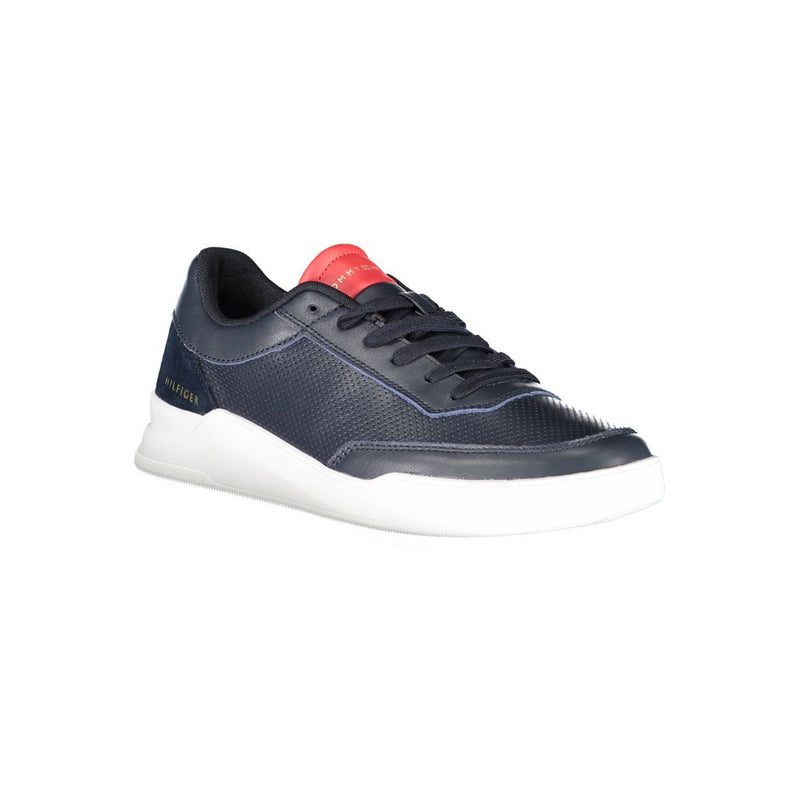 Tommy Hilfiger Blue Polyester Sneaker for Men
