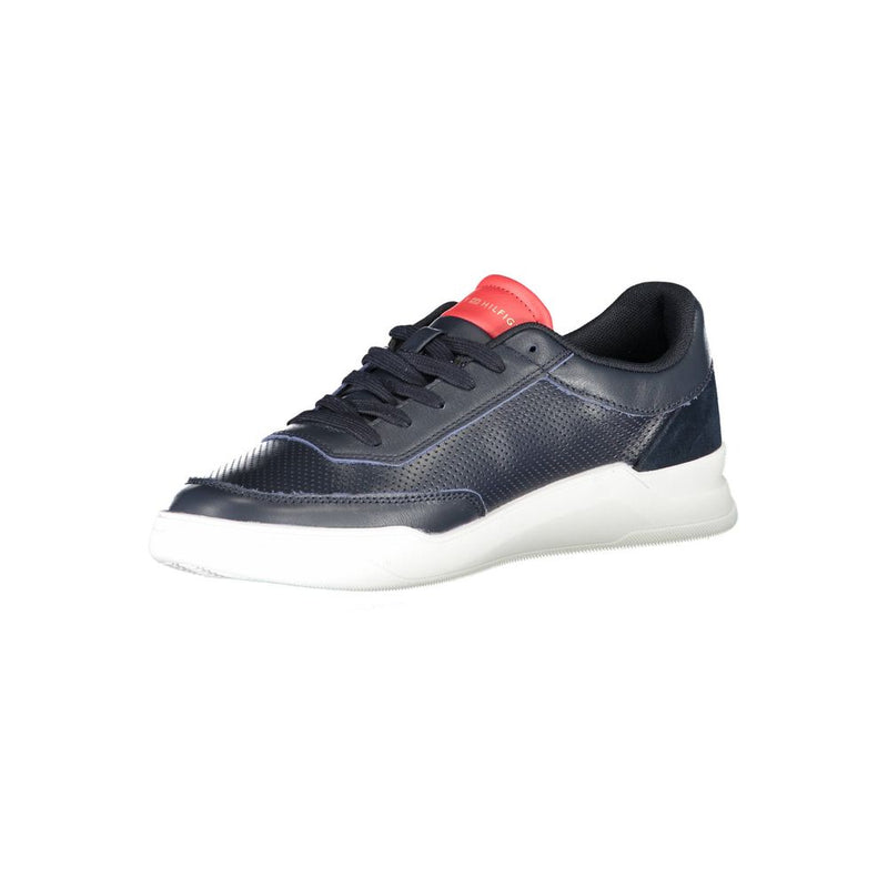 Tommy Hilfiger Blue Polyester Sneaker for Men
