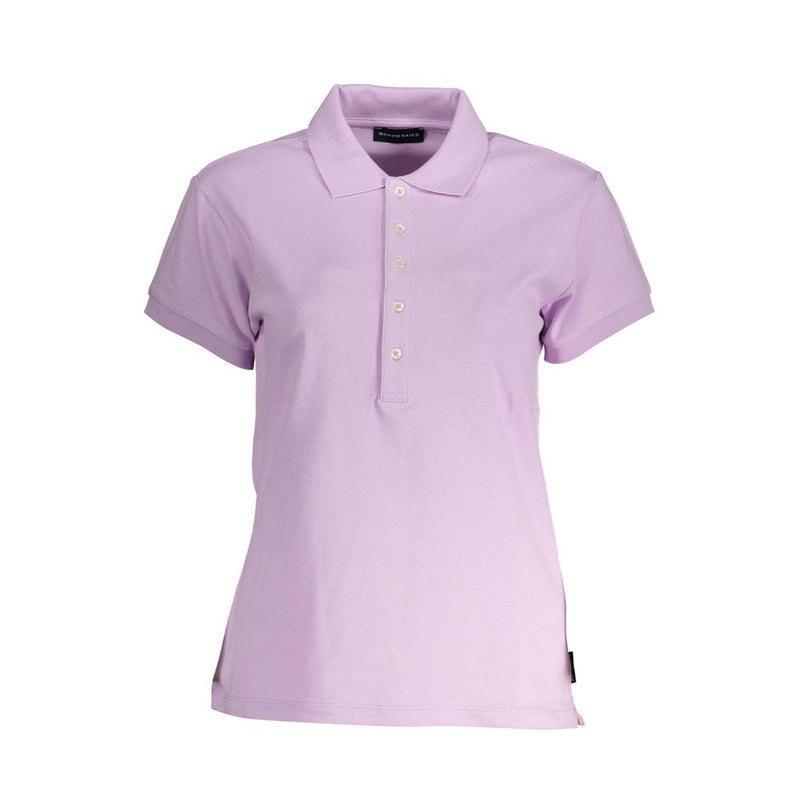 North Sails Polo Shirt Femme en Coton Rose - Style Écologique