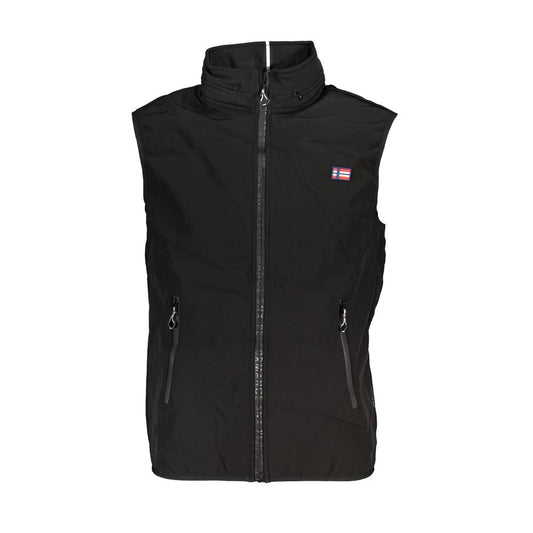 Veste homme en polyester noir Scuola Nautica