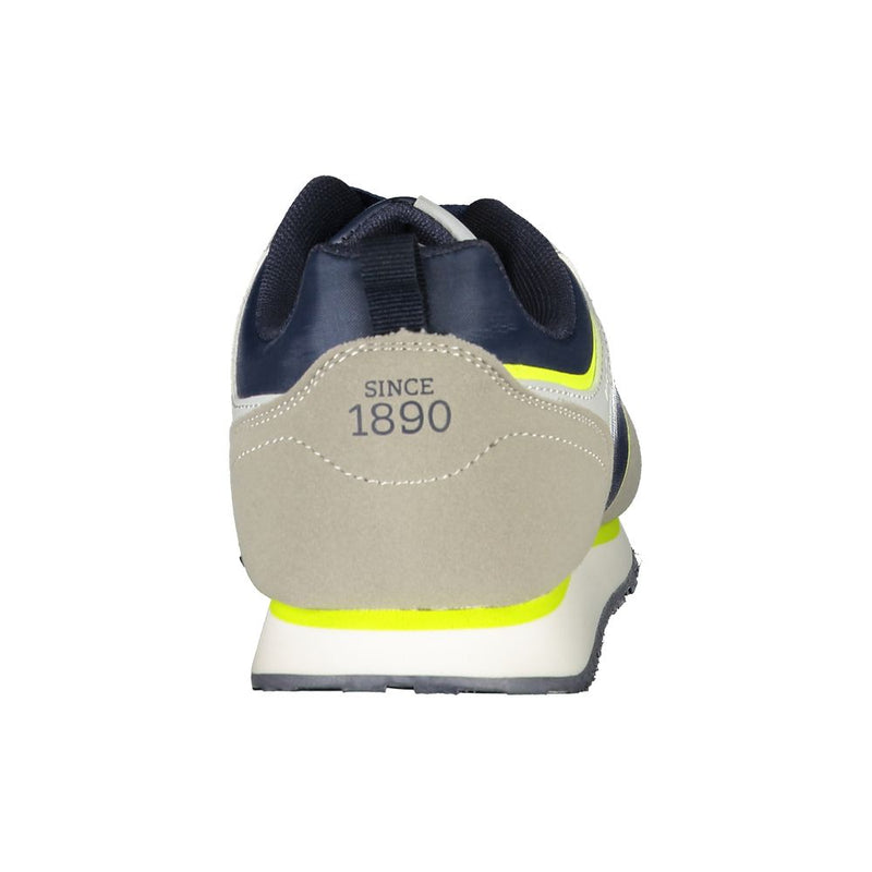 U.S. POLO ASSN. Blue Polyester Sneaker for Women