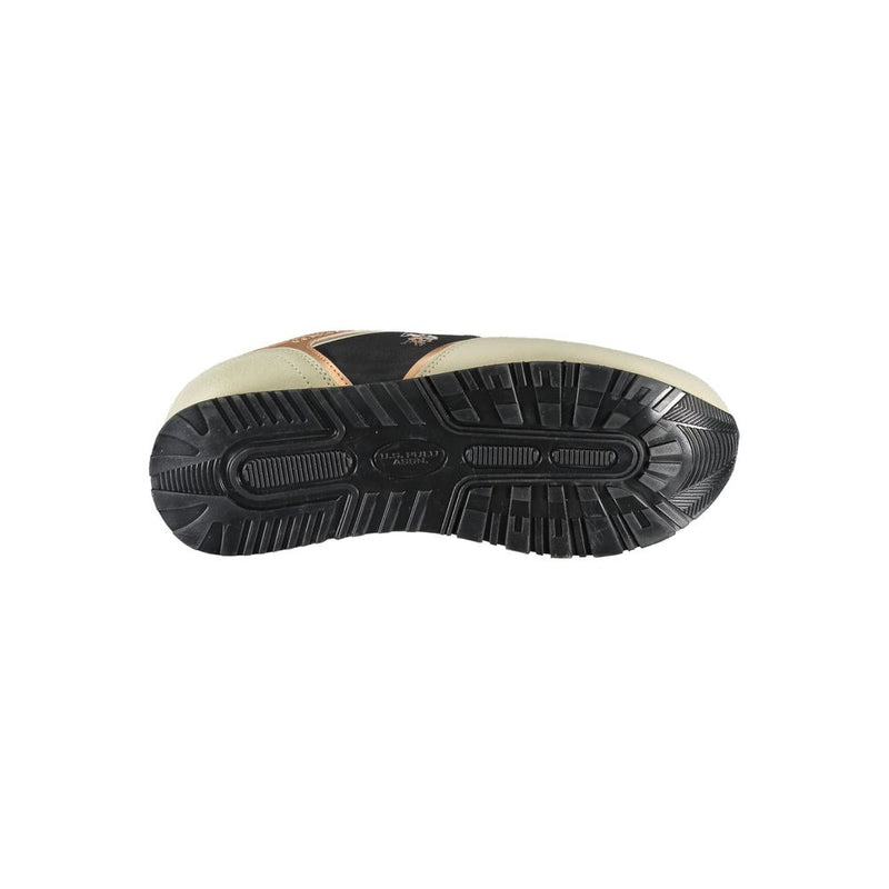 U.S. POLO ASSN. Black Polyester Sneaker for Women