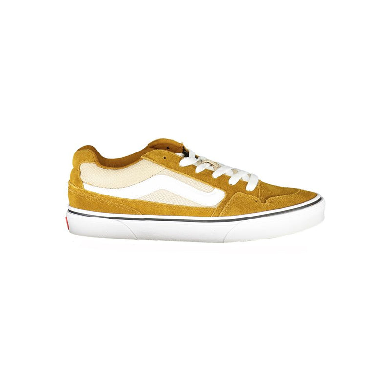 Vans Yellow Polyester Sneaker - Confort et Style au Quotidien