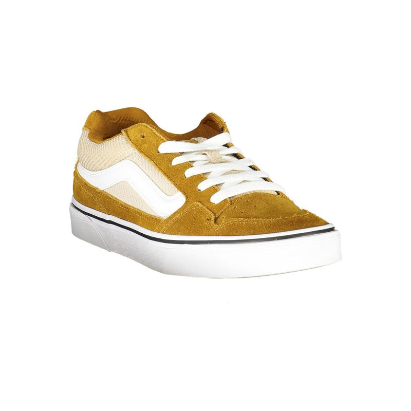 Vans Yellow Polyester Sneaker - Confort et Style au Quotidien