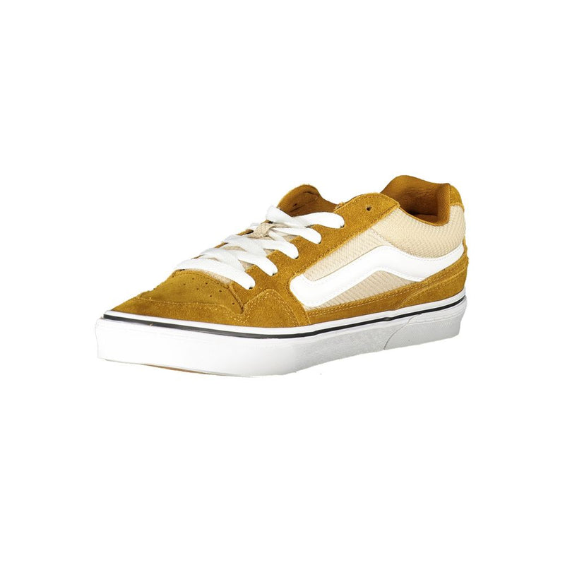 Vans Yellow Polyester Sneaker - Confort et Style au Quotidien