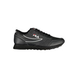 Fila Sleek Black Lace-Up Sport Sneakers - Élégance et Performance