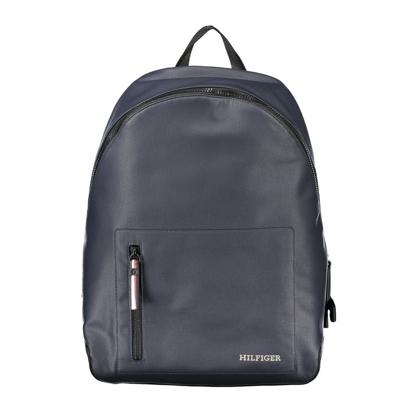 Tommy Hilfiger Blauwe Polyethyleen Herenrugzak