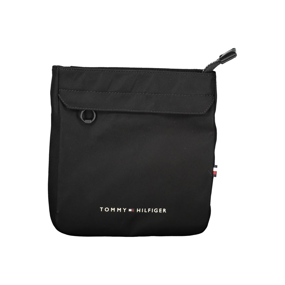 Tommy Hilfiger Zwarte Polyester Heren Schoudertas