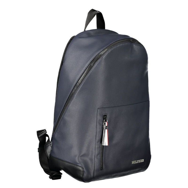 Tommy Hilfiger Blauwe Polyethyleen Herenrugzak
