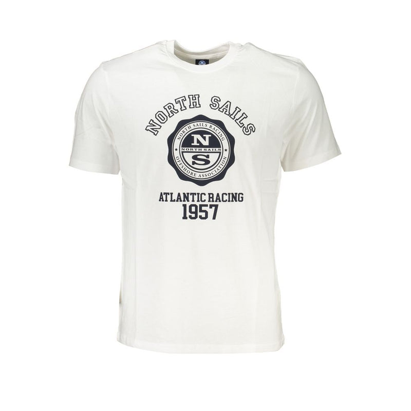 T-shirt en coton blanc North Sails
