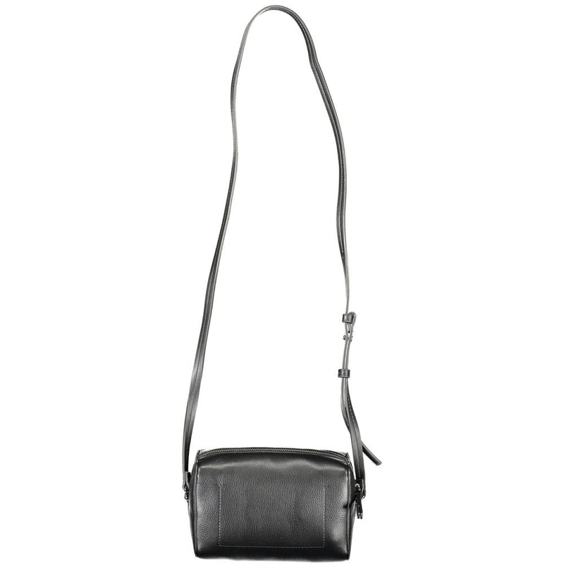Calvin Klein Black Polyester Handbag - Élégance et Fonctionnalité