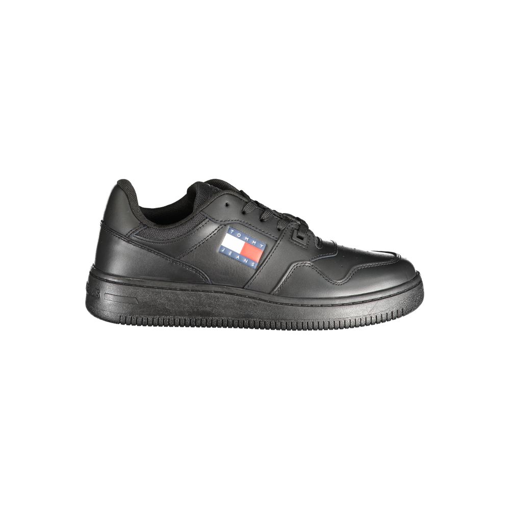 Tommy Hilfiger Sneakers Noires en Polyester - Chaussures Athlétiques Élégantes