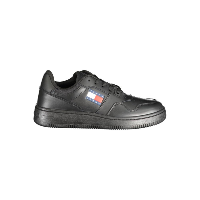 Tommy Hilfiger Sneakers Noires en Polyester - Chaussures Athlétiques Élégantes
