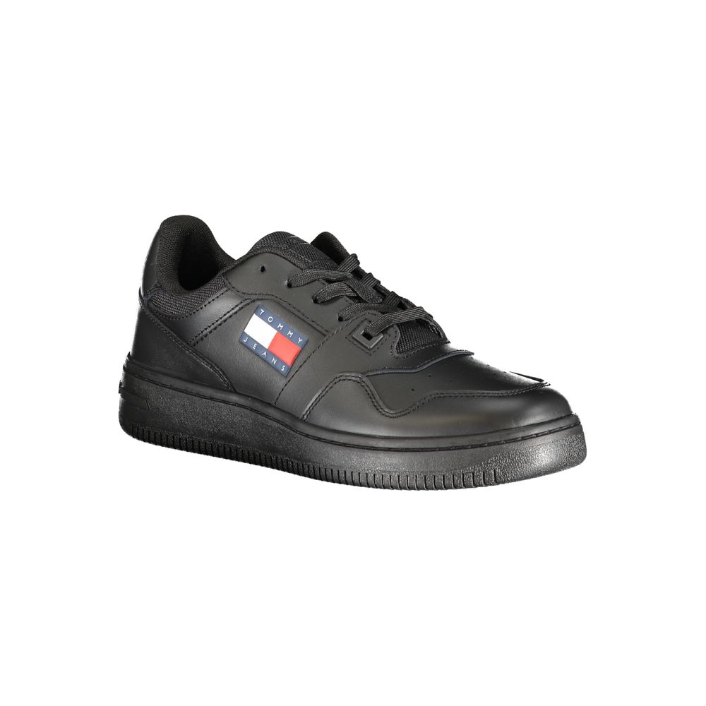 Tommy Hilfiger Sneakers Noires en Polyester - Chaussures Athlétiques Élégantes