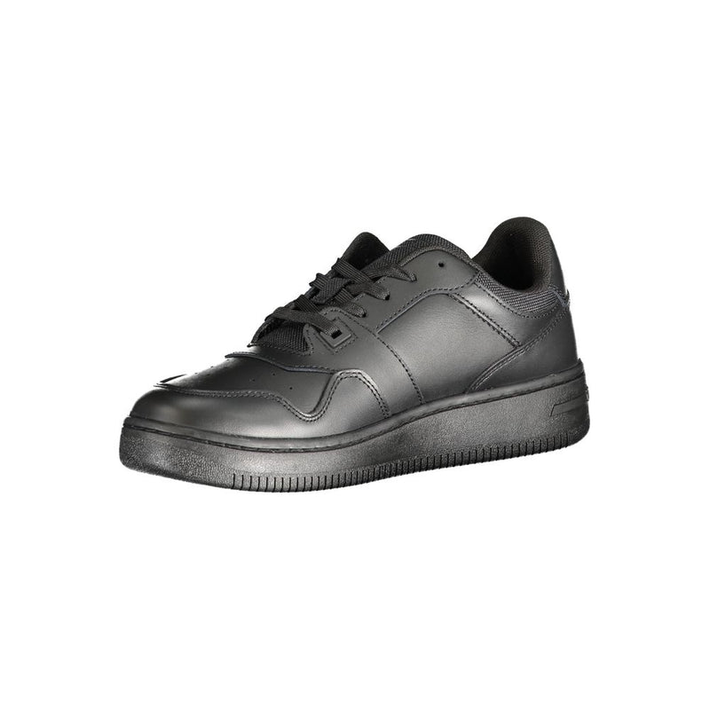 Tommy Hilfiger Sneakers Noires en Polyester - Chaussures Athlétiques Élégantes