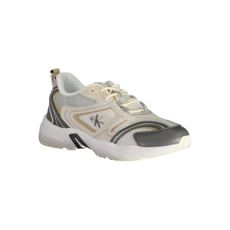 Sneakers Beige en Polyester Calvin Klein - Style et Confort