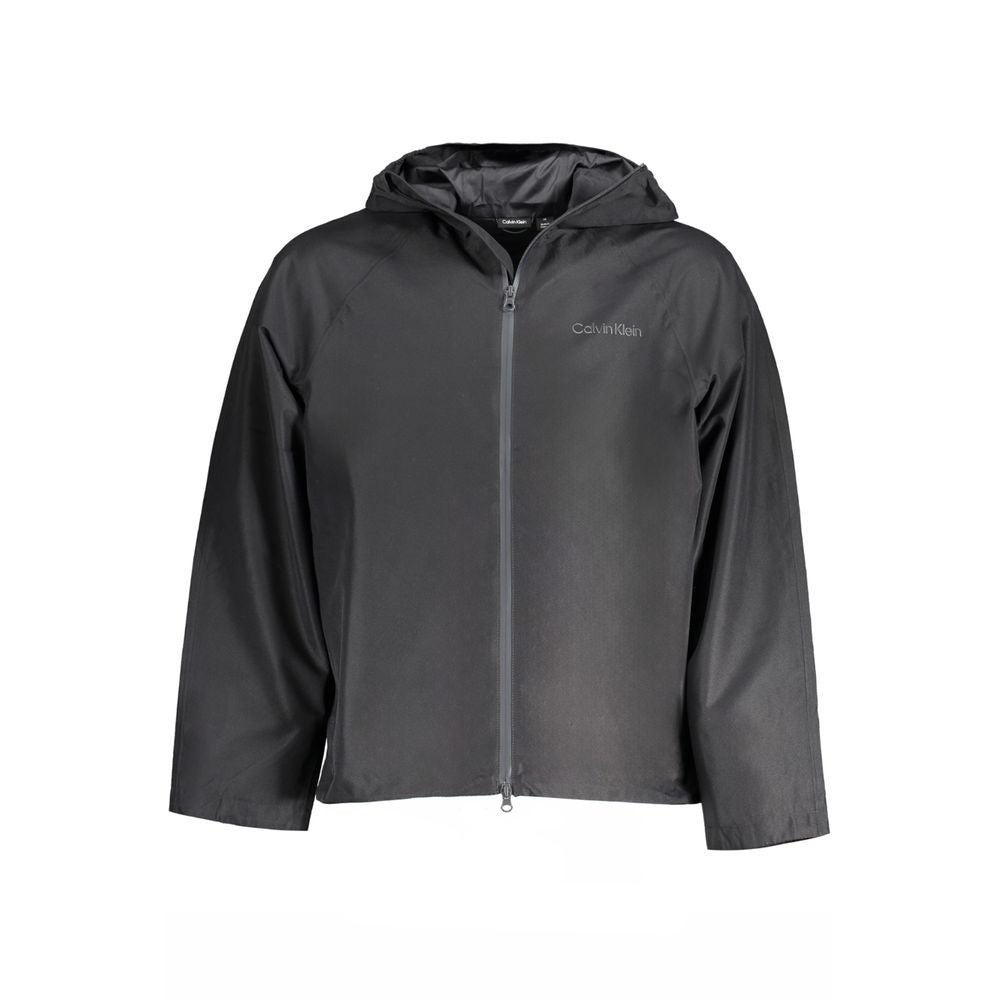 Veste noire en polyester pour homme de Calvin Klein