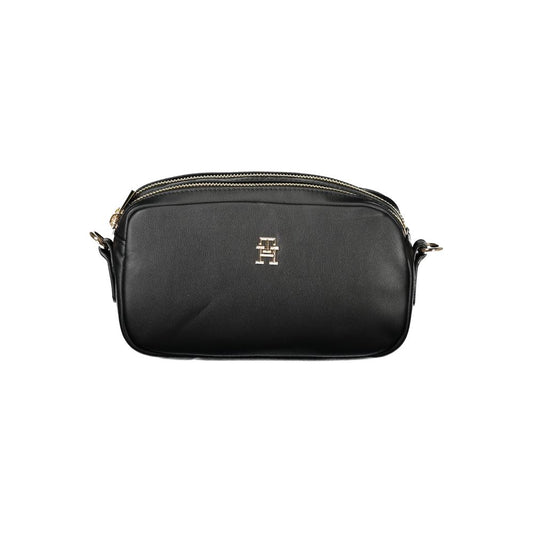 Tommy Hilfiger Zwarte Polyester Dames Handtas