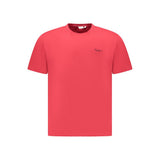 T-shirt homme en coton rouge Pepe Jeans