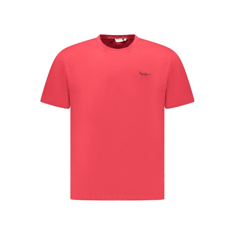 Pepe Jeans Rood Katoenen Heren T-Shirt