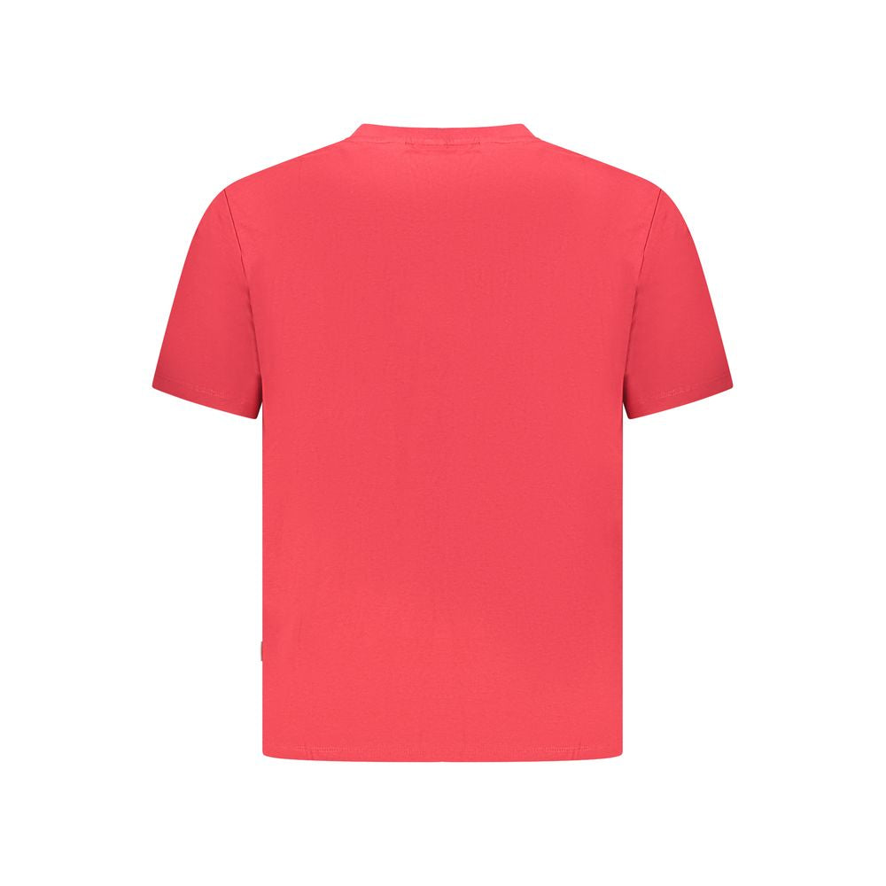 T-shirt homme en coton rouge Pepe Jeans