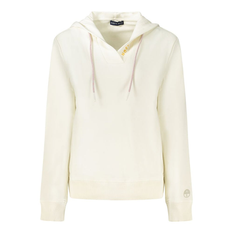 North Sails White Cotton Women Sweater - Casual Luxury