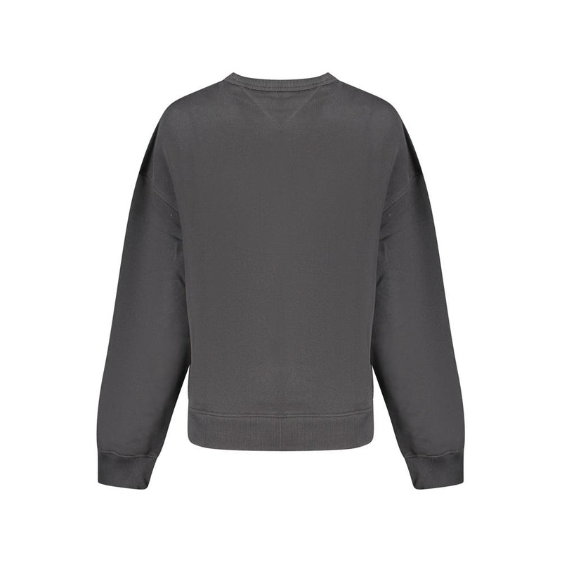 Tommy Hilfiger Black Cotton Women Sweater - Stylish Comfort