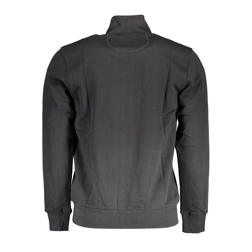 Pull en coton noir La Martina pour homme