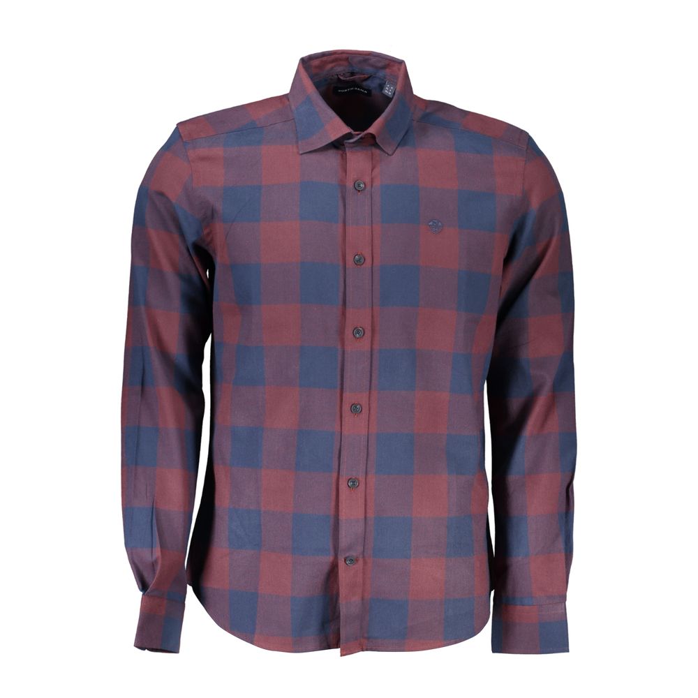 Chemise homme en coton rouge North Sails