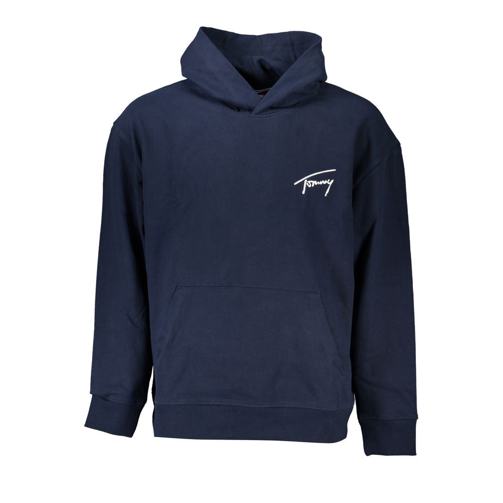 Sweat-shirt bleu en coton pour homme Tommy Hilfiger