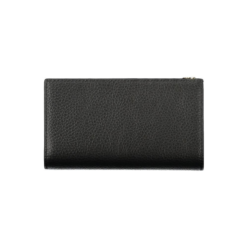 Coccinelle Black Leather Women Wallet - Elegant & Practical