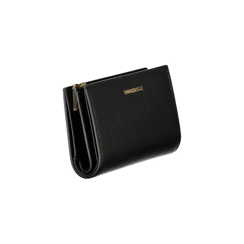 Coccinelle Black Leather Women Wallet - Elegant & Practical