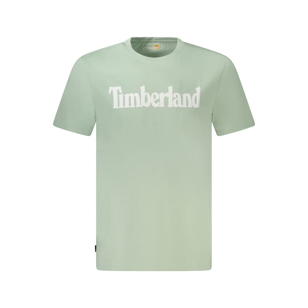 T-shirt en coton vert Timberland