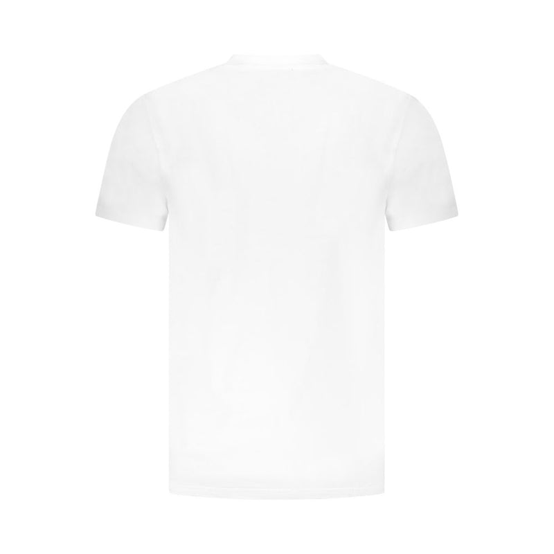T-shirt homme en coton blanc Cavalli Class