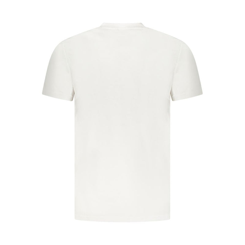 T-shirt homme en coton blanc Cavalli Class