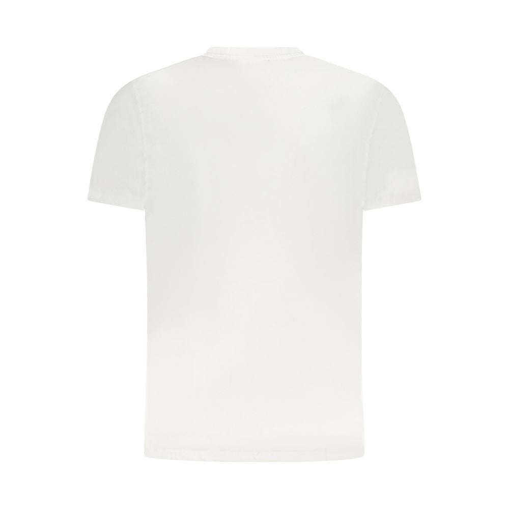 T-shirt homme en coton blanc Cavalli Class
