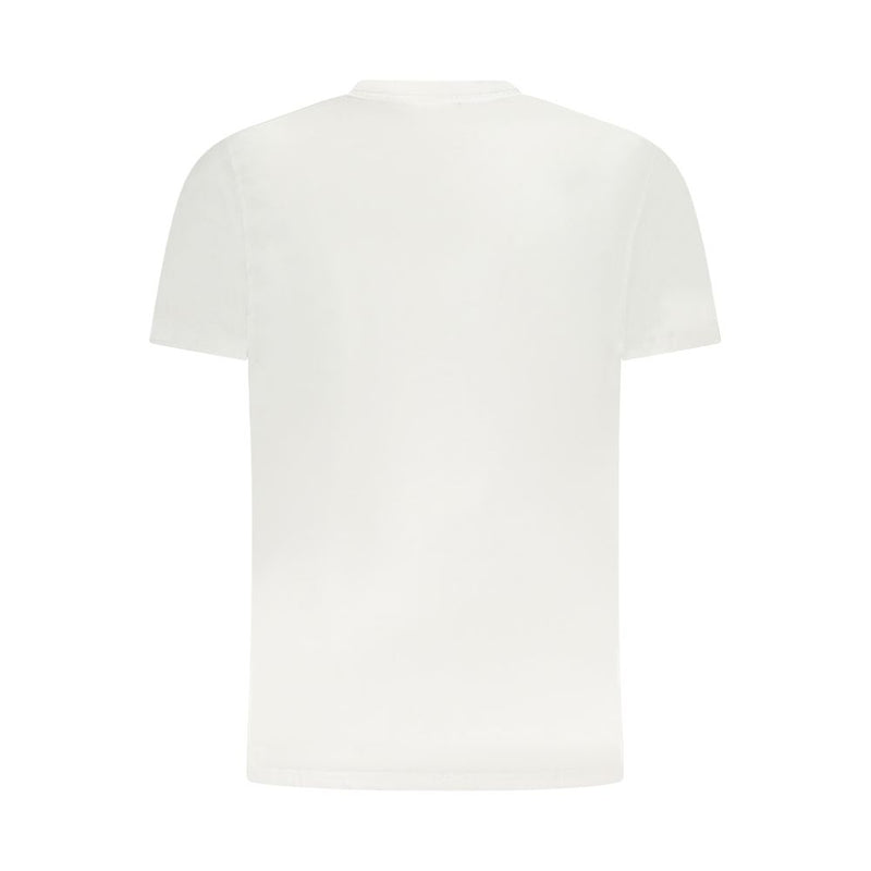 T-shirt homme en coton blanc Cavalli Class