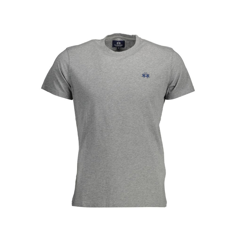 La Martina Bruin Katoenen Heren T-Shirt