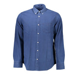 Chemise homme en coton bleu Gant