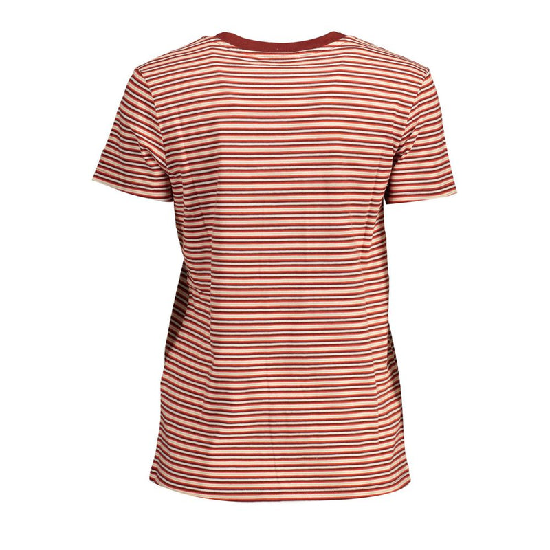 Levi's T-Shirt Rouge Femme - Style Iconique et Confort