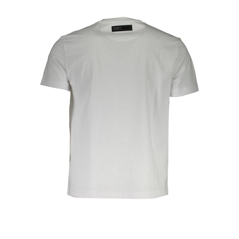 Plein Sport wit katoenen heren T-shirt