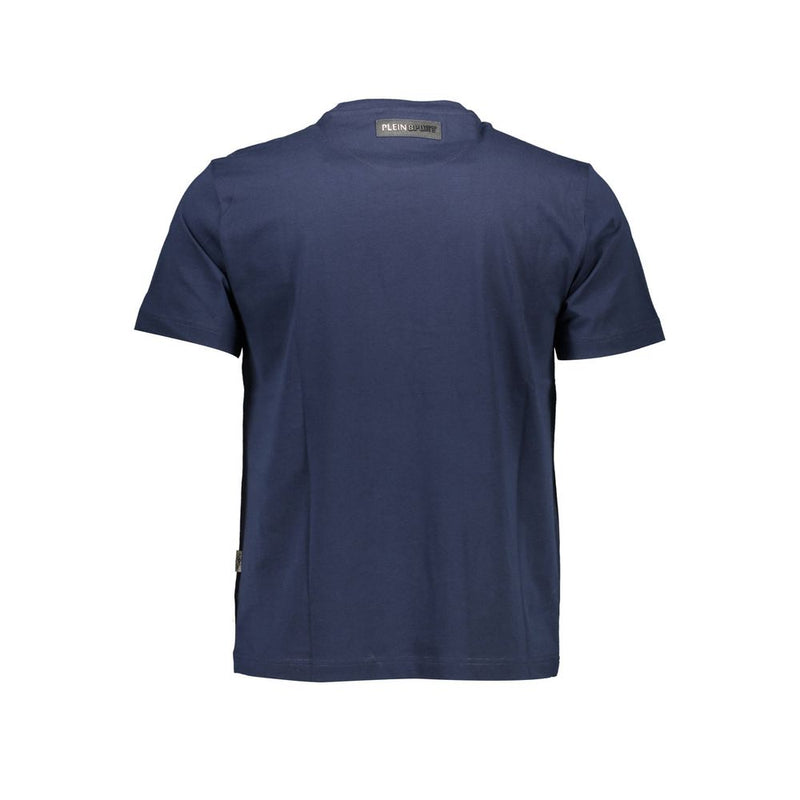 Plein Sport Blauw Katoenen Heren T-Shirt