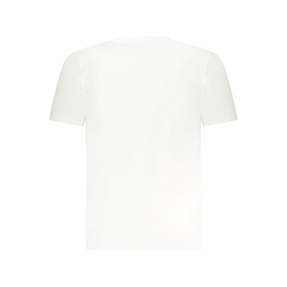Wit katoenen T-shirt van Cavalli Class