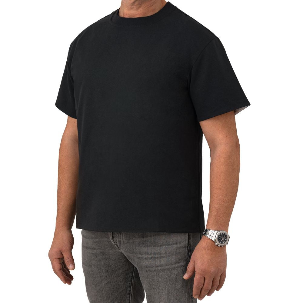 T-shirt en coton gris de Bottega Veneta
