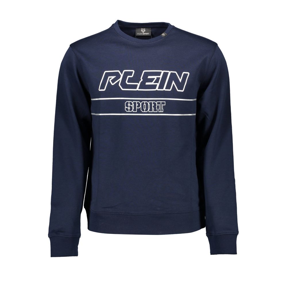 Pull en coton bleu pour homme Plein Sport