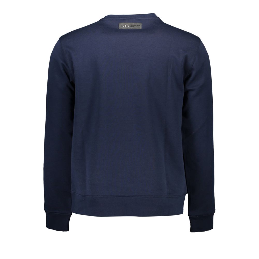 Pull en coton bleu pour homme Plein Sport