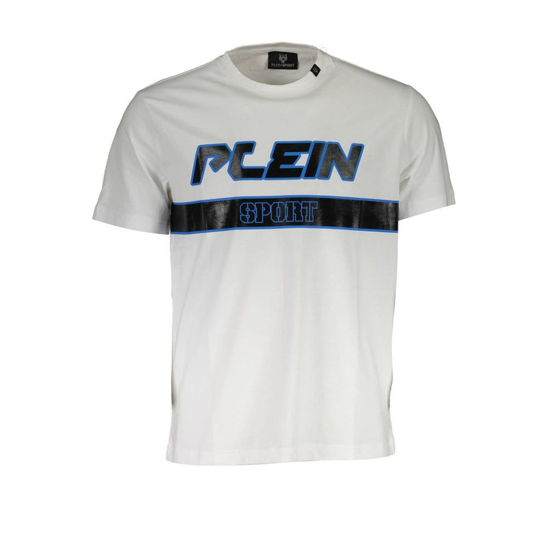 Plein Sport wit katoenen heren T-shirt