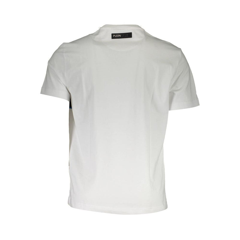 Plein Sport wit katoenen heren T-shirt